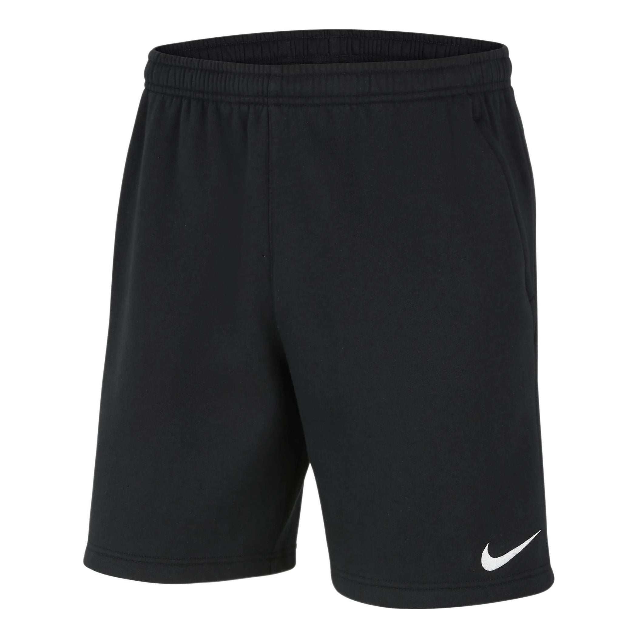 Image of Men's Nike Solid Color Casual Fleece Sports Black Shorts CW6910-010
