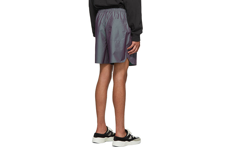 Image of Fear of God Essentials SS20 Nylon Running Shorts Iridescent FOG-SS20-777