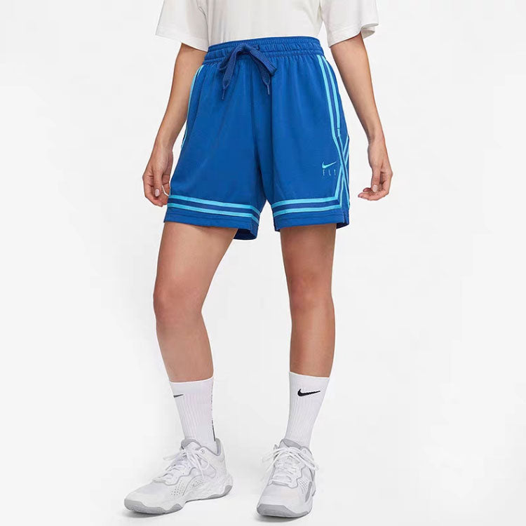 Image of (WMNS) Nike Fly Crossover Basketballshorts „Blau“ DH7326-480