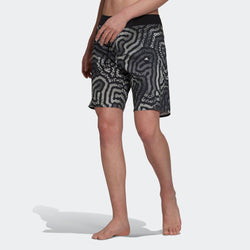 Image of Adidas Classic-Length Colour Maze Tech Board Shorts HC8523