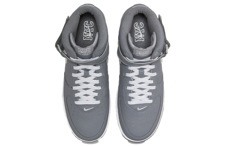 Image of Nike Air Force 1 Mid Jewel QS 'NYC - Cool Grey' DH5622-001