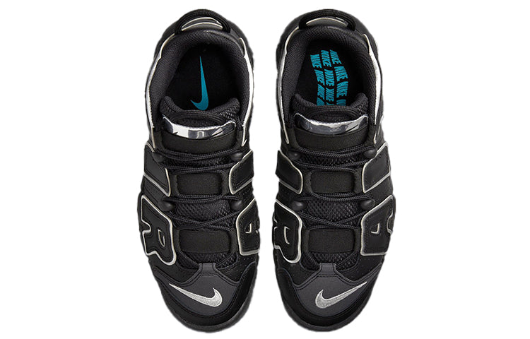 (WMNS) Nike Air More Uptempo 'Black Metallic Silver' DQ0839-001