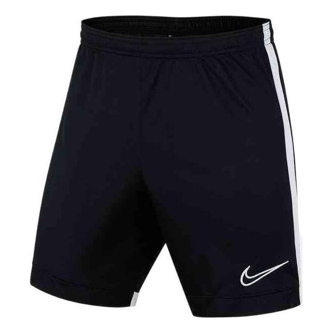 Image of Men's Nike Stripe Logo Printing Elastic Waistband Casual Shorts Black DB8241-010