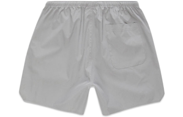 Image of Fear of God Essentials SS20 Volley Shorts Silver Reflective FOG-SS20-300