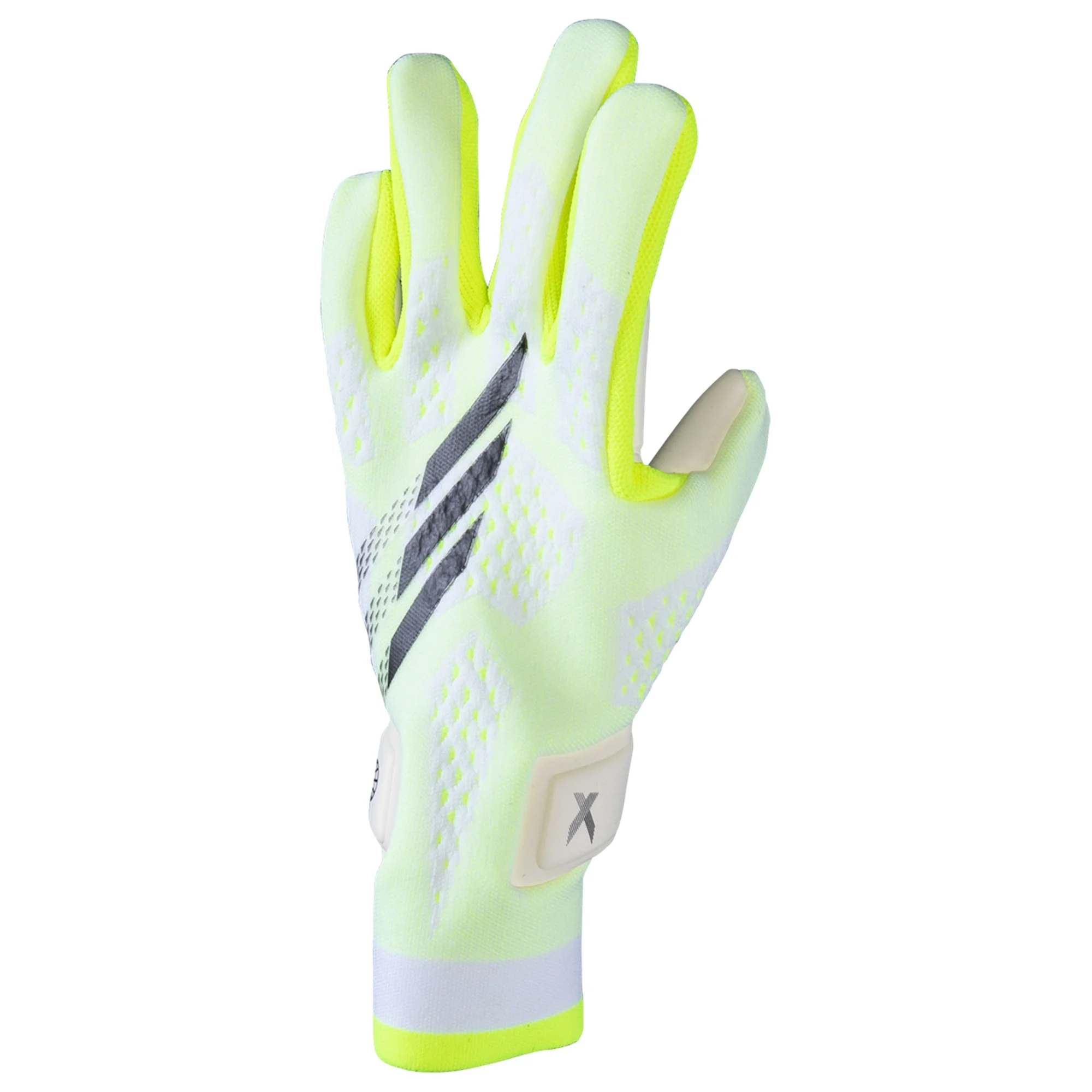 Image of Adidas X Pro Goalkeeper Glove (White/Lucid Lemon)