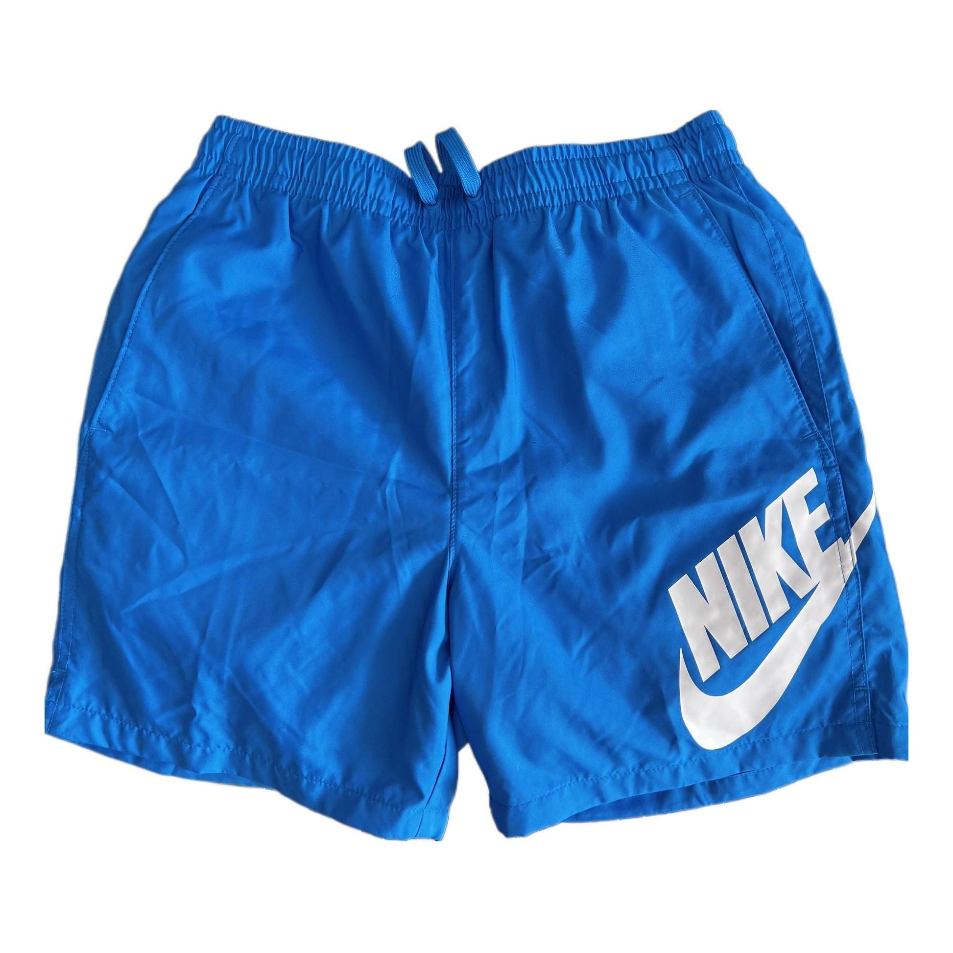 Nike Sportswear Logo Woven Shorts 'Blue' CV9302-436