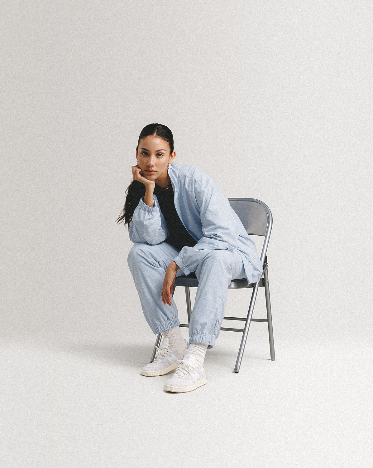 Asphaltgold Summer Essential Track Jacket onfeet