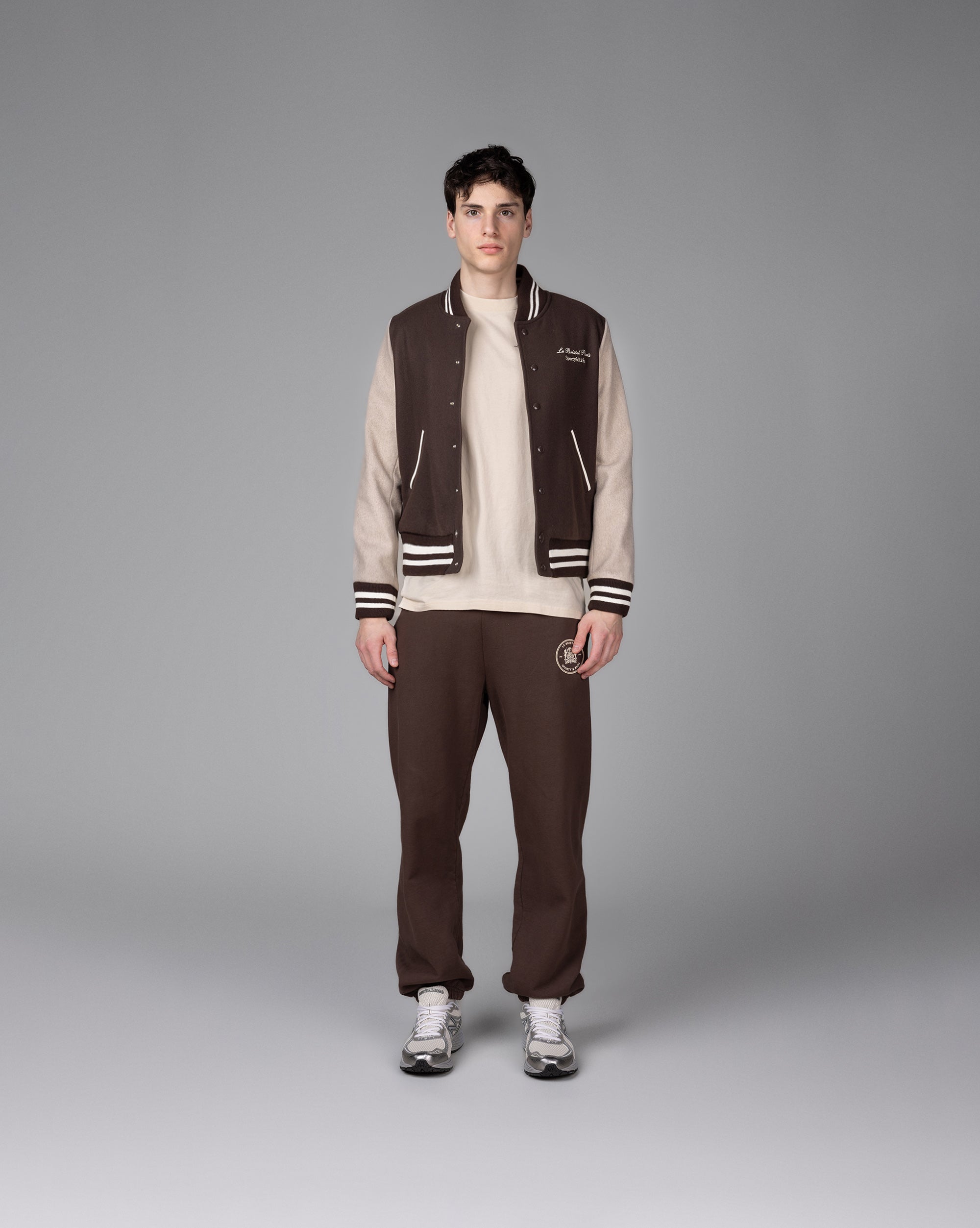 Image of Sporty & Rich Faubourg Wool Varsity Jacket