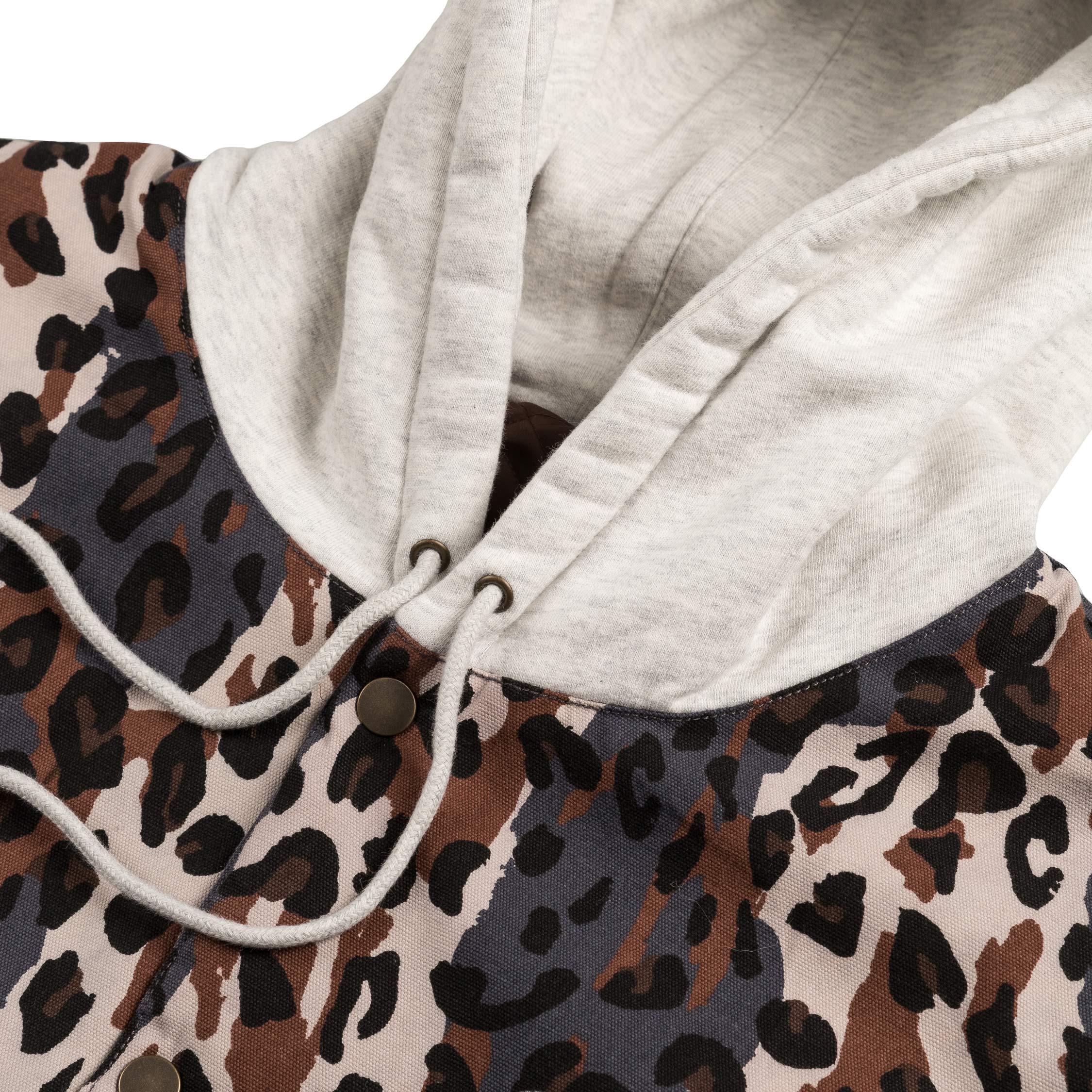 Image of Patta City Leopard Reversible Bomber Jacket