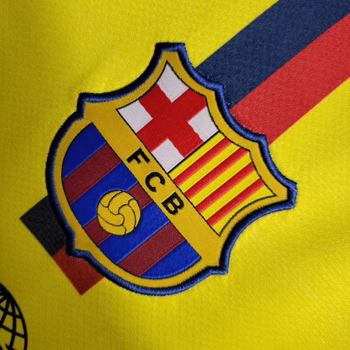 Image of FC Barcelona 2008 - 2009 Long Sleeve Away Kit - Premium Quality Jersey at FootballPrestige.com