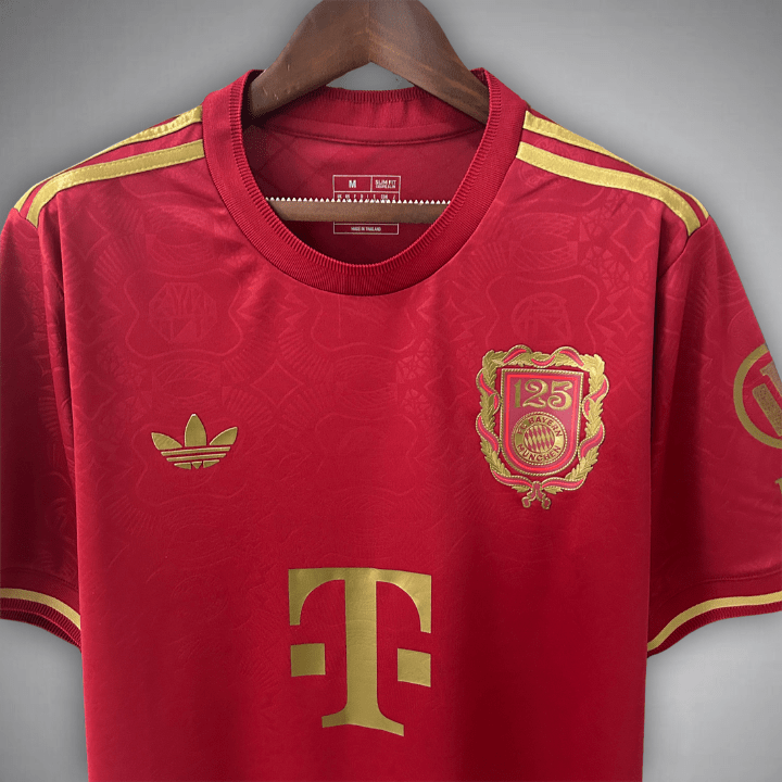 Image of FC Bayern 125 Anniversary Premium Kit - Premium Quality Jersey at FootballPrestige.com
