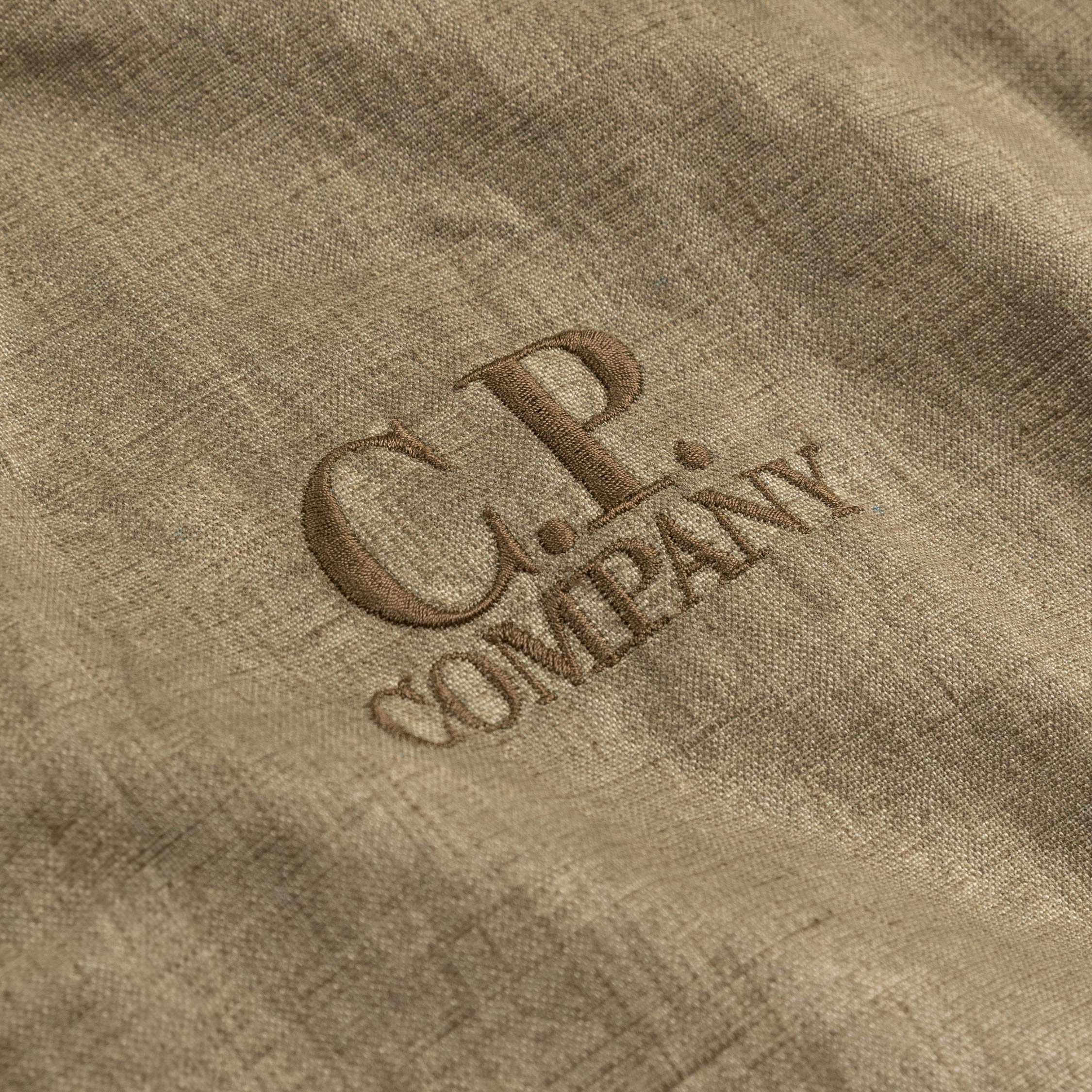Image of C.P. Company Lino Wax Goggle Jacket 