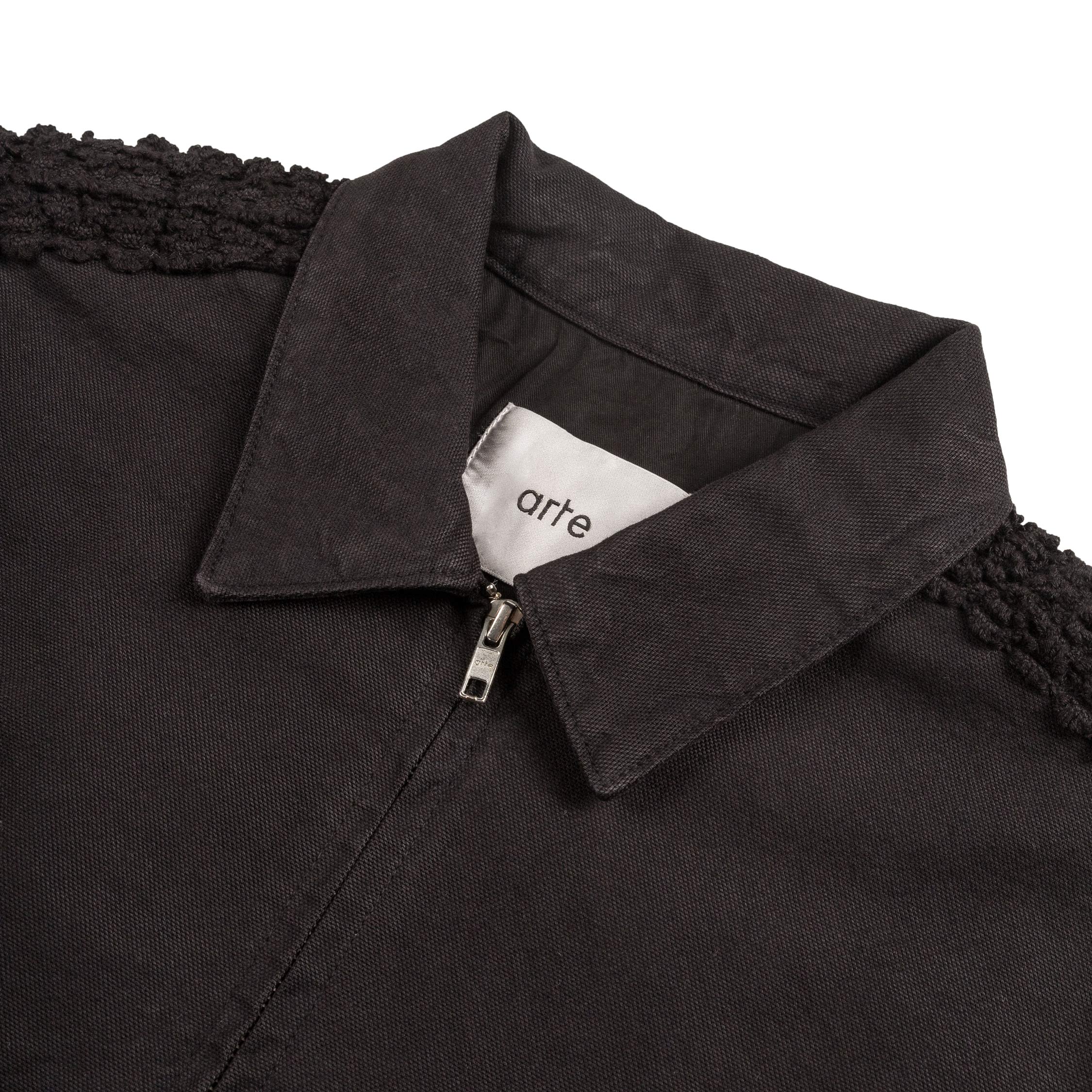 Image of Arte Antwerp Flower Trim Canvas Jacket