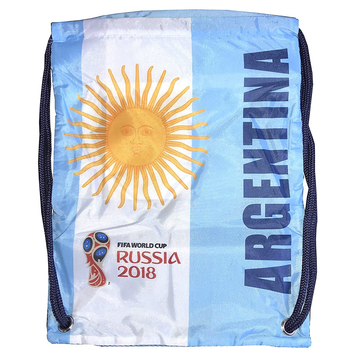 Icon Sports 2018 FIFA World Cup Official Drawstring Bag - Brazil/Argentina FIF13CS - Goal Kick Soccer