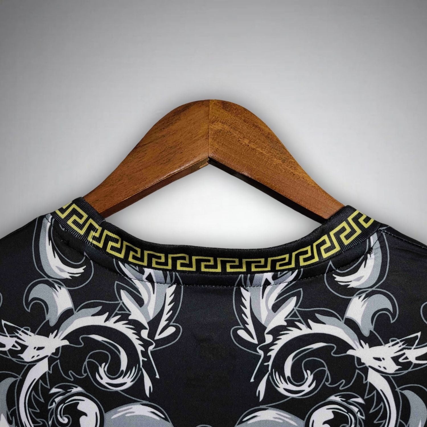 Italy "Versace" Premium Black Kit - Premium Quality Jersey at FootballPrestige.com