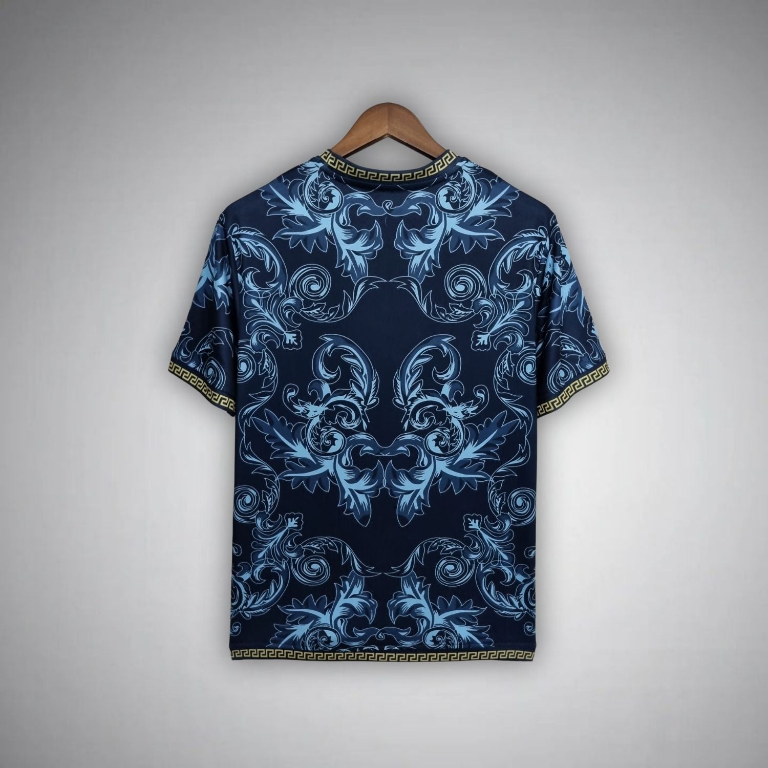 Italy "Versace" Premium Dark Blue Kit - Premium Quality Jersey at FootballPrestige.com