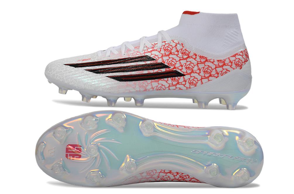 Lamine Yamal Adidas F50 Elite women’s Heart Breaker pink and black speed boots