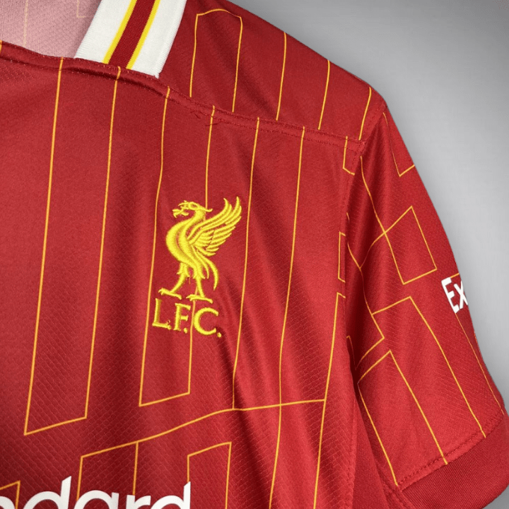 Image of Liverpool 2024/25 Home Kit - Premium Quality Jersey at FootballPrestige.com