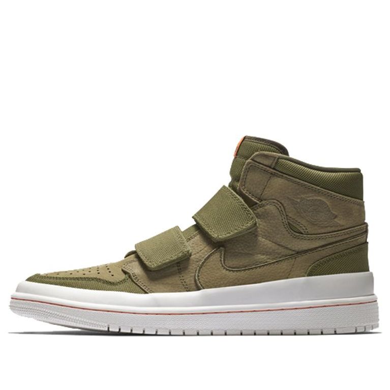 Air Jordan 1 Retro High Double Strap 'Olive Canvas' AQ7924-305