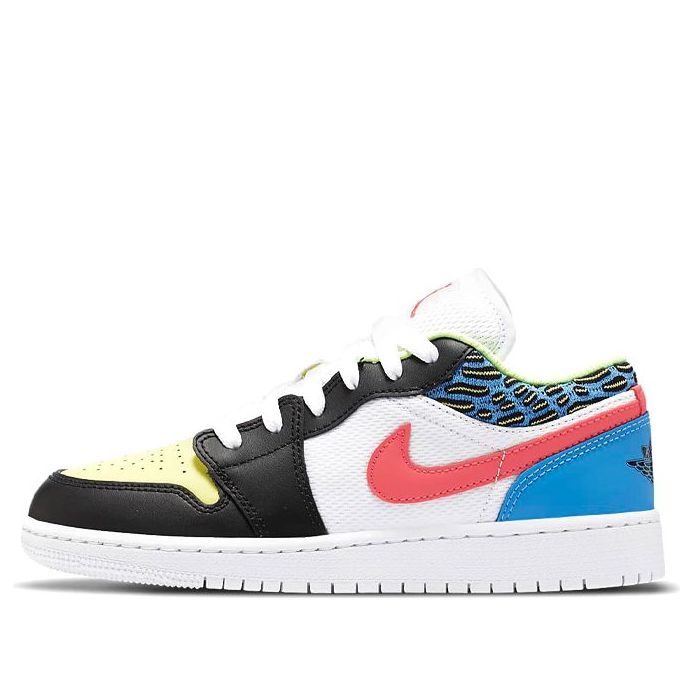 (GS) Air Jordan 1 Low 'Funky Patterns' DH5927-006