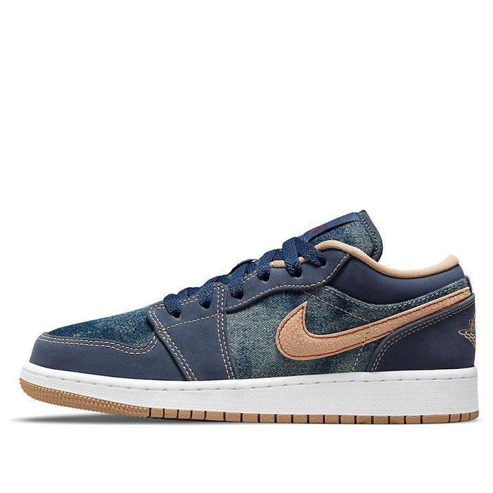 (GS) Air Jordan 1 Low SE 'Denim' DM4692-400