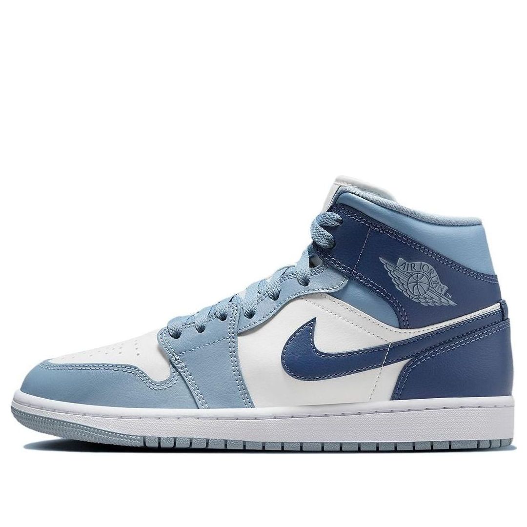 (WMNS) Air Jordan 1 Mid 'Two-Tone Blue' BQ6472-140