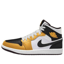 Image of Air Jordan 1 Mid 'Yellow Ochre' DQ8426-701