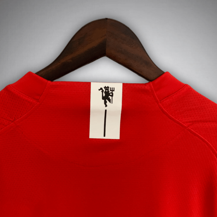 Image of Manchester United 2007 - 2008 Home Kit - Premium Quality Jersey at FootballPrestige.com