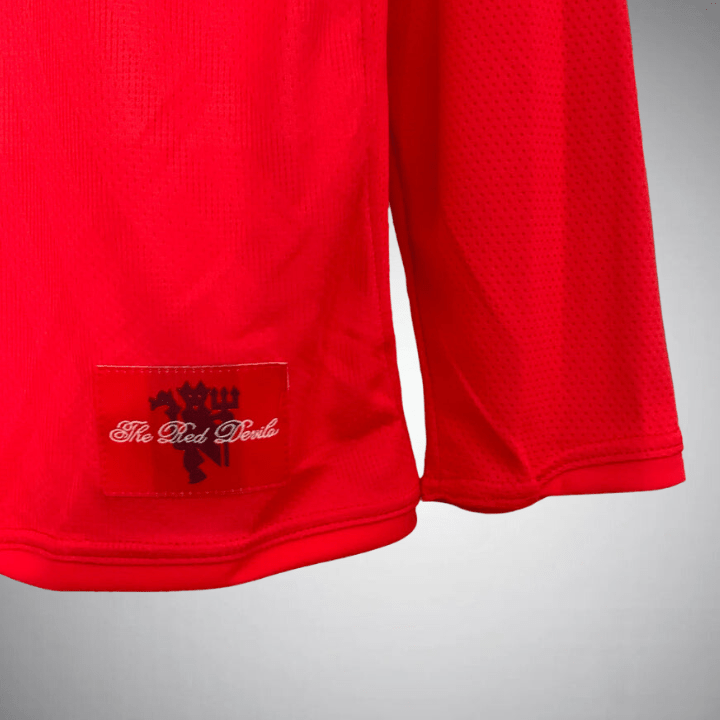 Image of Manchester United 2007 - 2008 Home Kit - Premium Quality Jersey at FootballPrestige.com