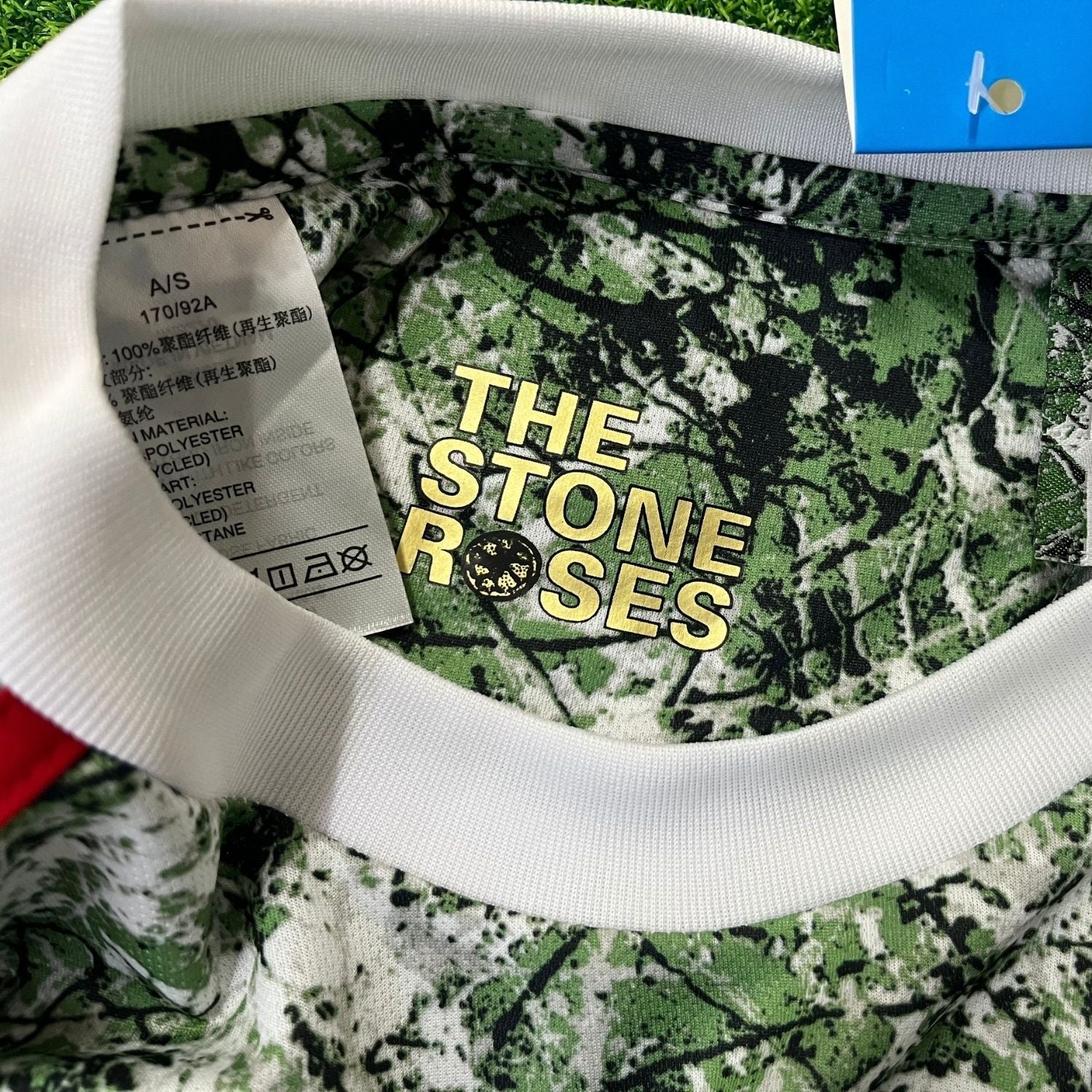 Image of Manchester United X Stone Roses Premium Kit - Premium Quality Jersey at FootballPrestige.com