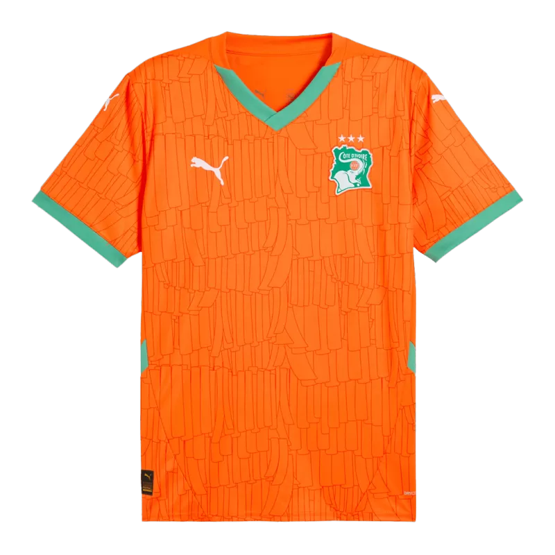 Men's Replica Ivory Coast Home Jersey 2025