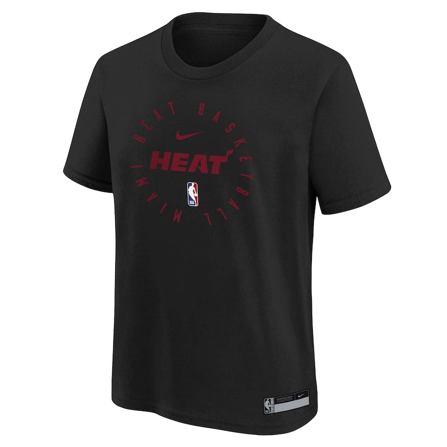 Image of Miami Heat 2025 Practice Legend Dri-Fit NBA Youth T-Shirt