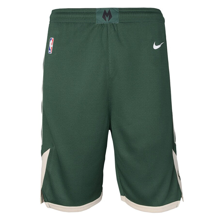 Milwaukee Bucks 2025 Icon Edition Swingman Boys NBA Shorts