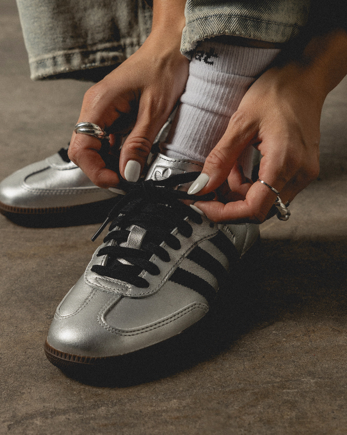 Image of Adidas Samba OG W onfeet