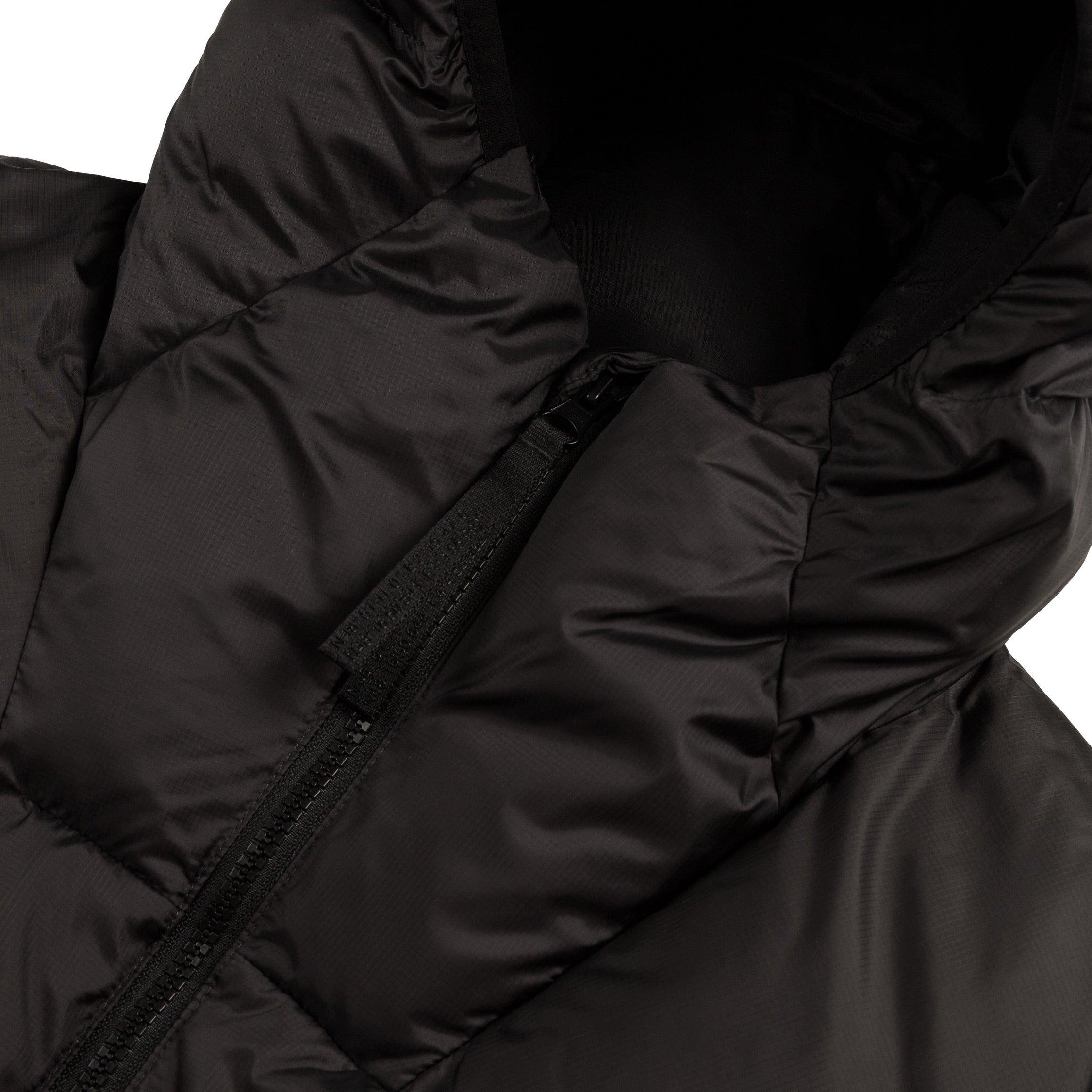 Image of Lacoste Short Water-Repellent Hooded Puffed Jacket