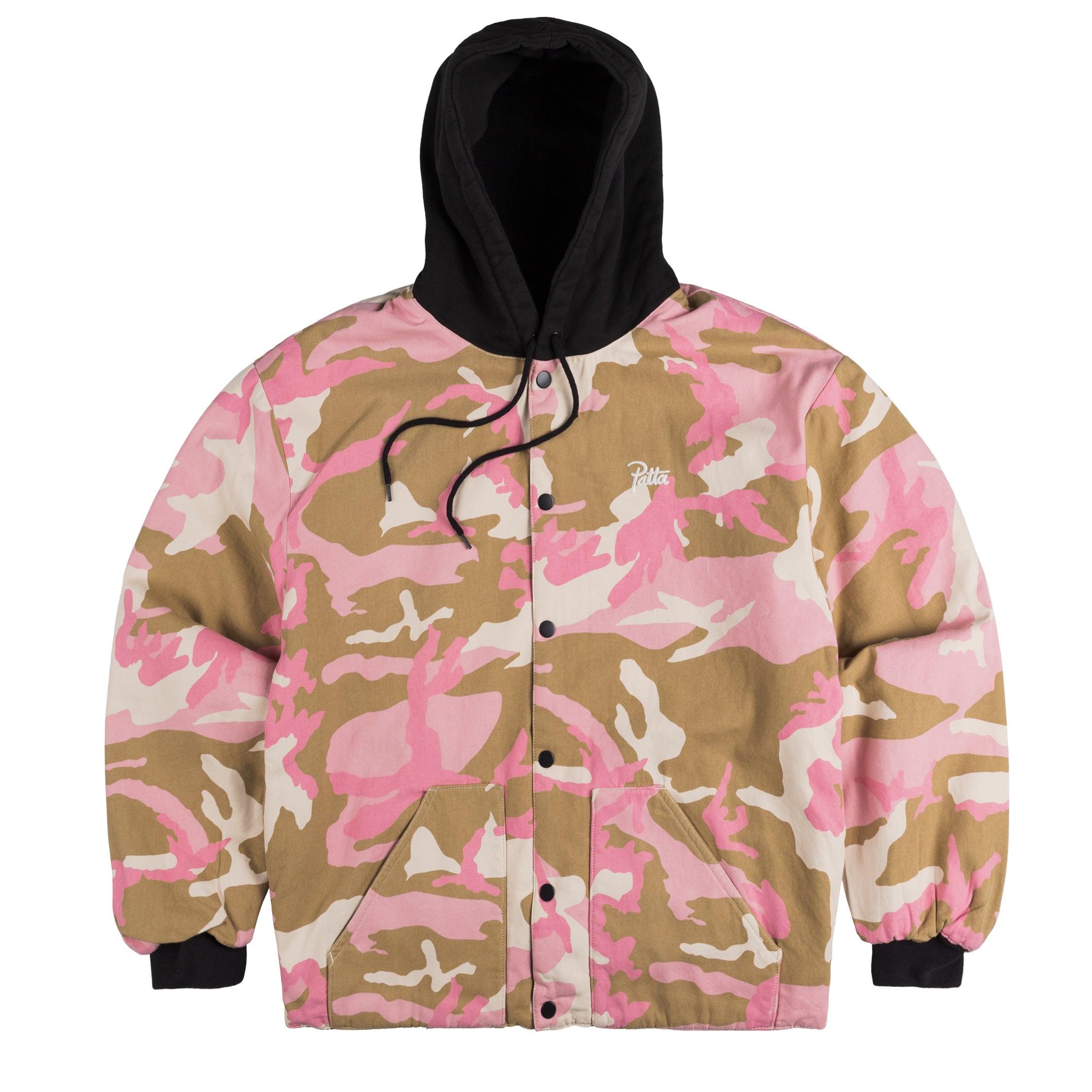 Image of Patta Woodland Camo Reversible Bomber Jacket