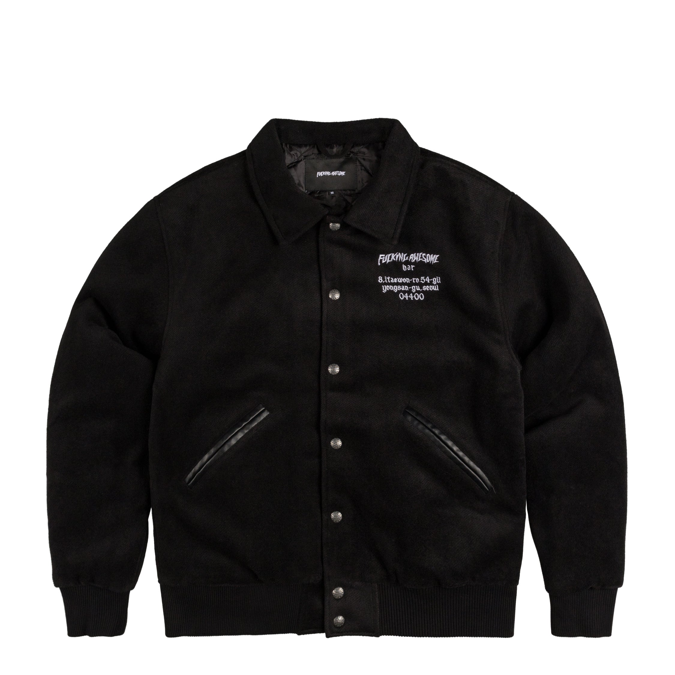 Image of Fucking Awesome Korea Bar Varsity Jacket