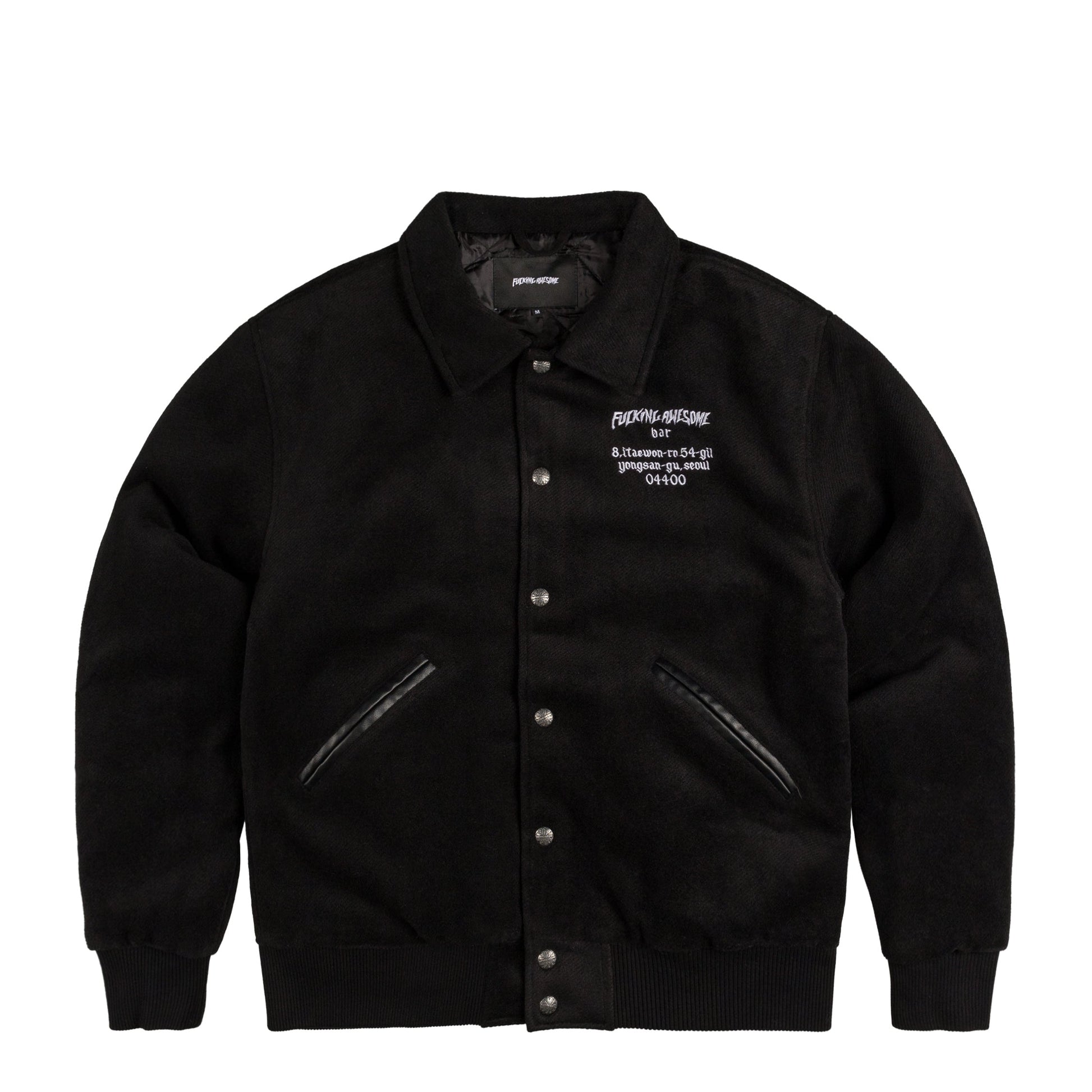 Fucking Awesome Korea Bar Varsity Jacket