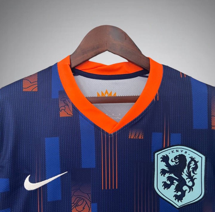 Image of Netherlands 2024 Away Kit - Premium Quality Jersey at FootballPrestige.com