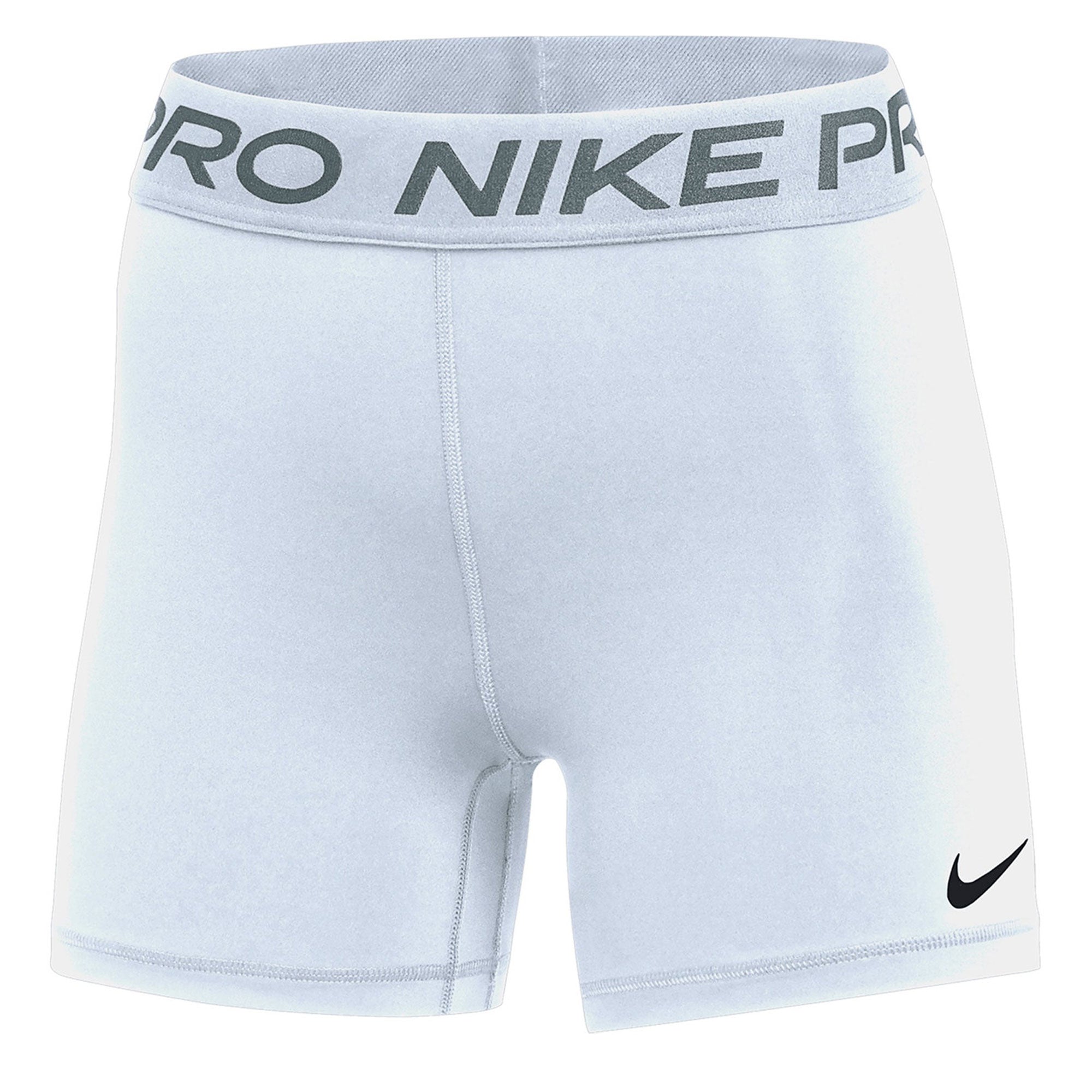 Image of Nike Women's Pro Short Tights White Front