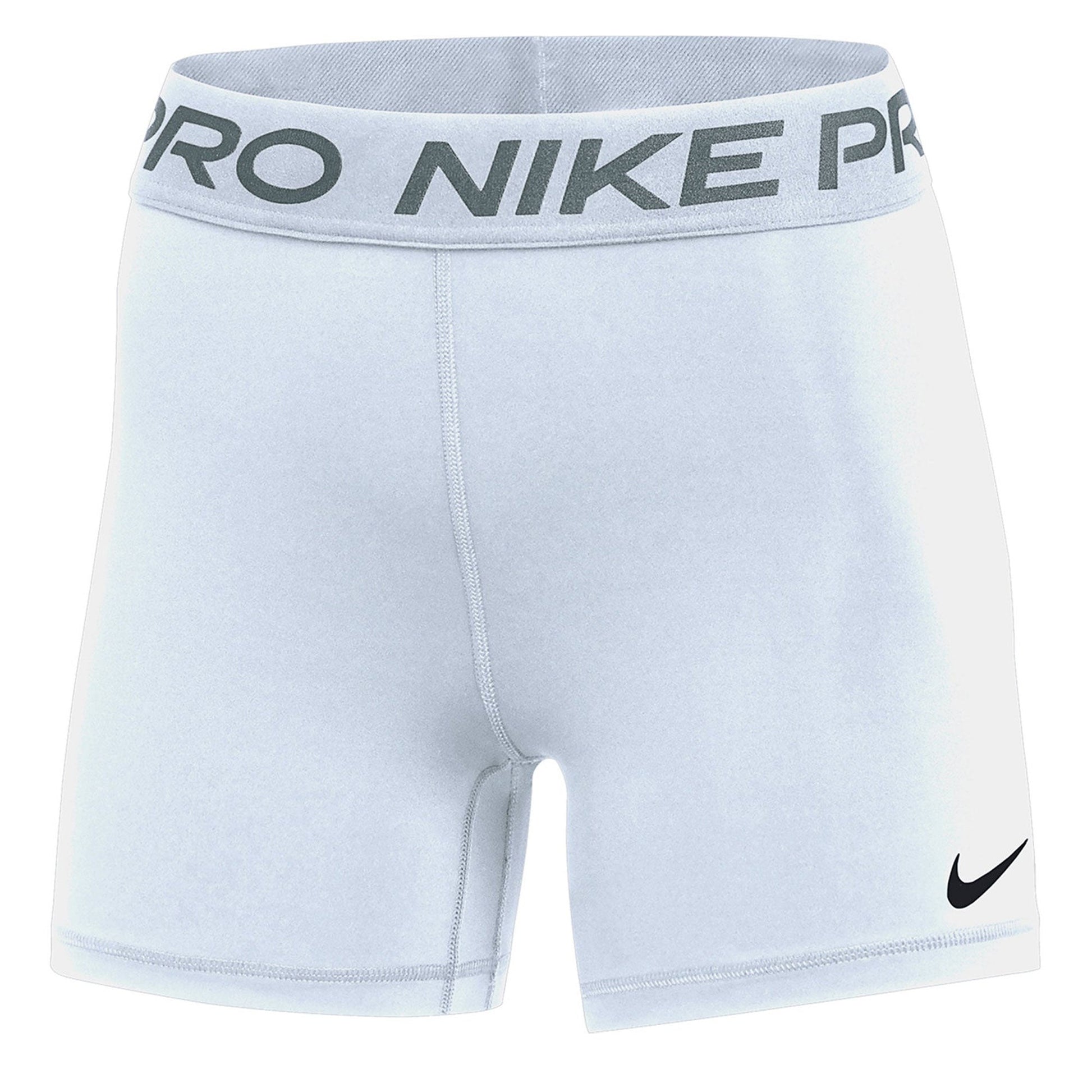 Nike Women's Pro Short Tights White Front
