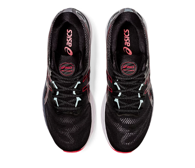 Men's Asics Gel Nimbus 23 (Black/Electric Red)
