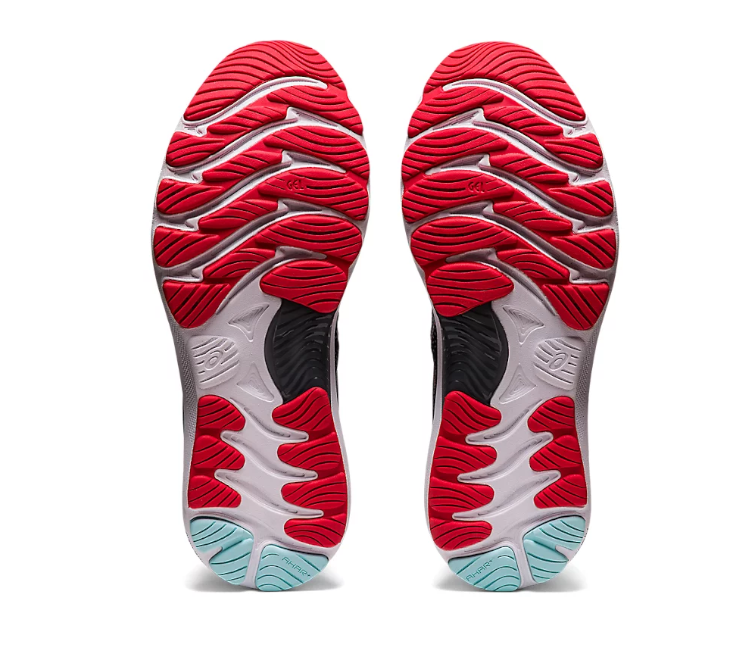 Men's Asics Gel Nimbus 23 (Black/Electric Red)
