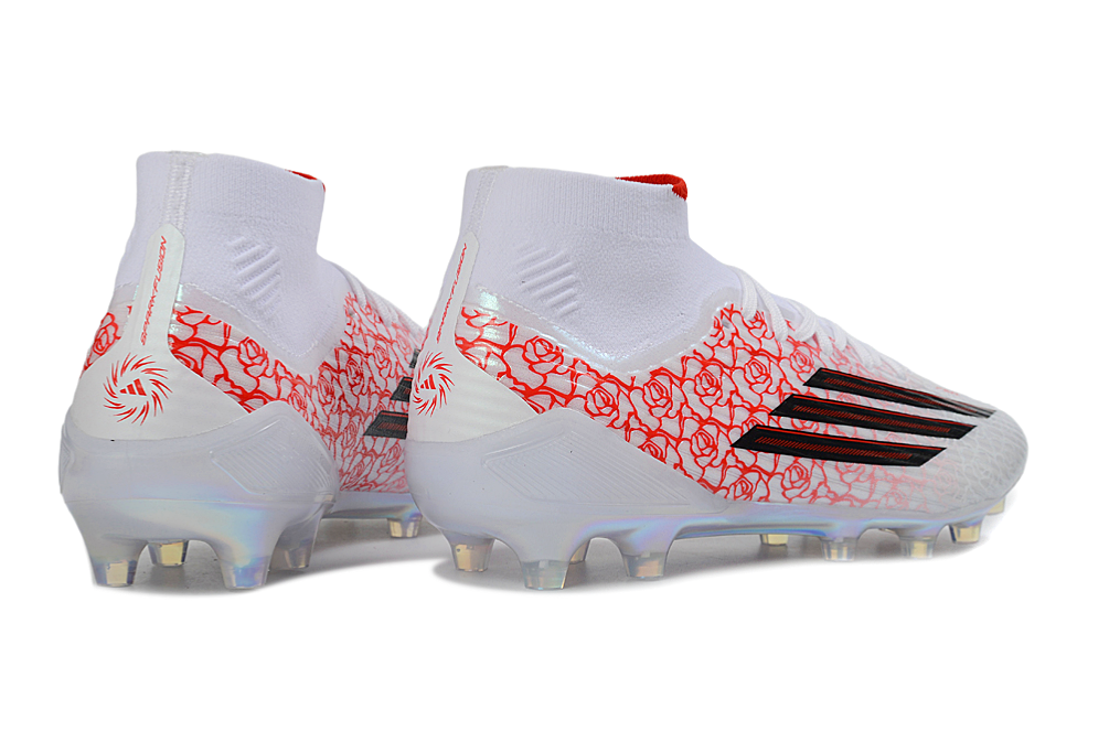 Official Adidas F50 Elite FG WMNS laceless Heart Breaker football boots close up