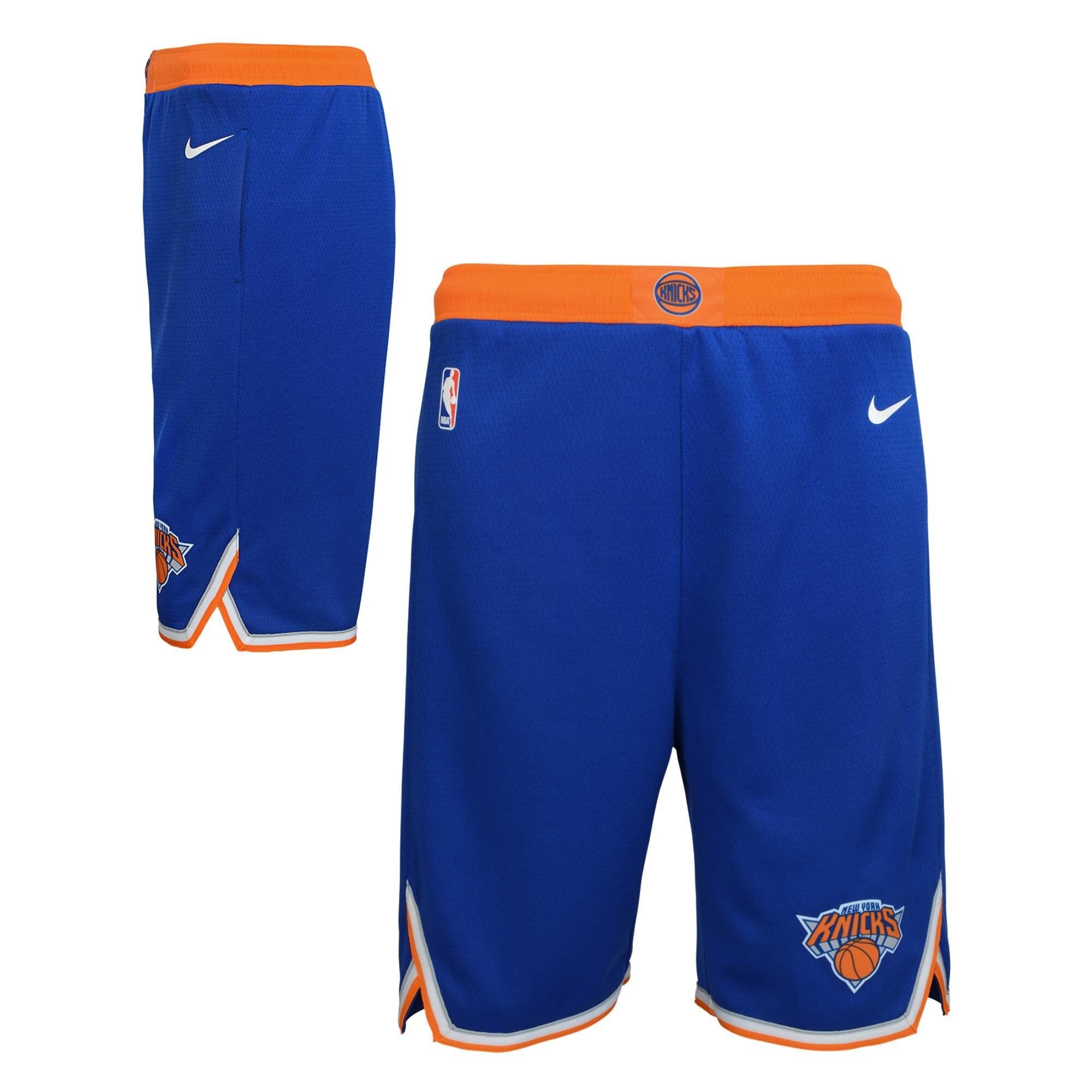 Image of New York Knicks Icon Edition Swingman Youth NBA Shorts