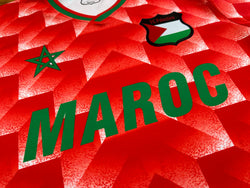 Image of Palestine x Morocco Retro Football Shirt