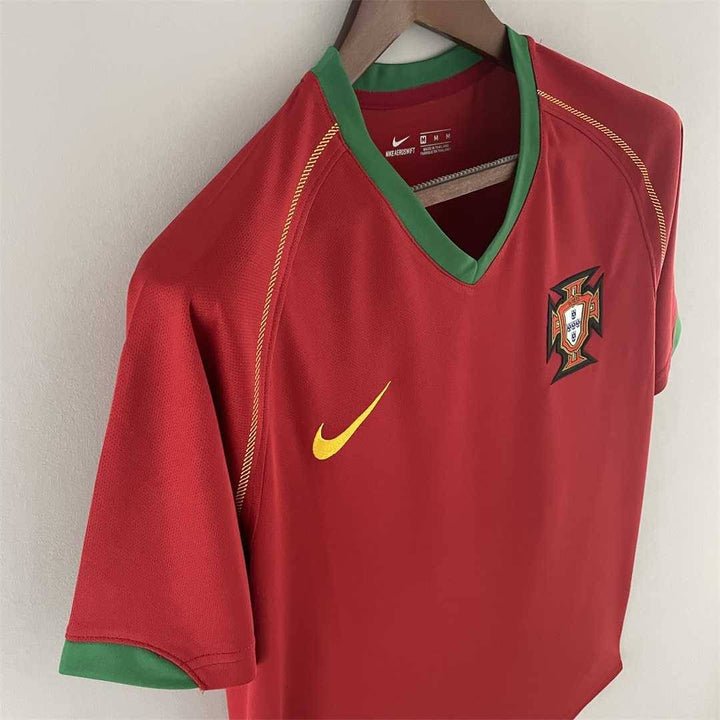 Image of Portugal 2006 - 2007 Home Kit - Premium Quality Jersey at FootballPrestige.com
