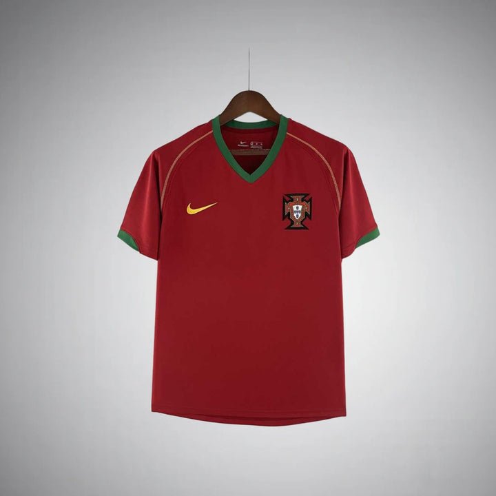 Image of Portugal 2006 - 2007 Home Kit - Premium Quality Jersey at FootballPrestige.com