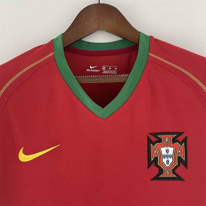 Image of Portugal 2006 - 2007 Home Kit - Premium Quality Jersey at FootballPrestige.com