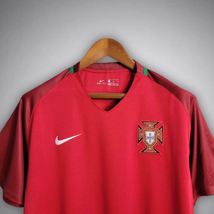 Image of Portugal EURO 2016 Home Kit - Premium Quality Jersey at FootballPrestige.com
